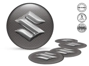 Suzuki Adesivi Cerchio Auto Stile Silicone Logo